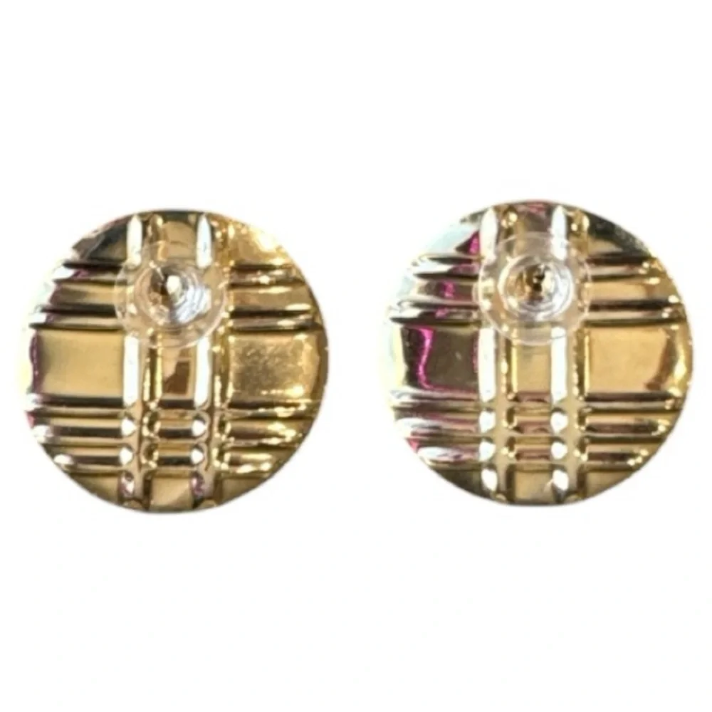 Lot of 3 Vintage 80s Enamel Metal Pierced Earrings Includes 1 Pair by Dani